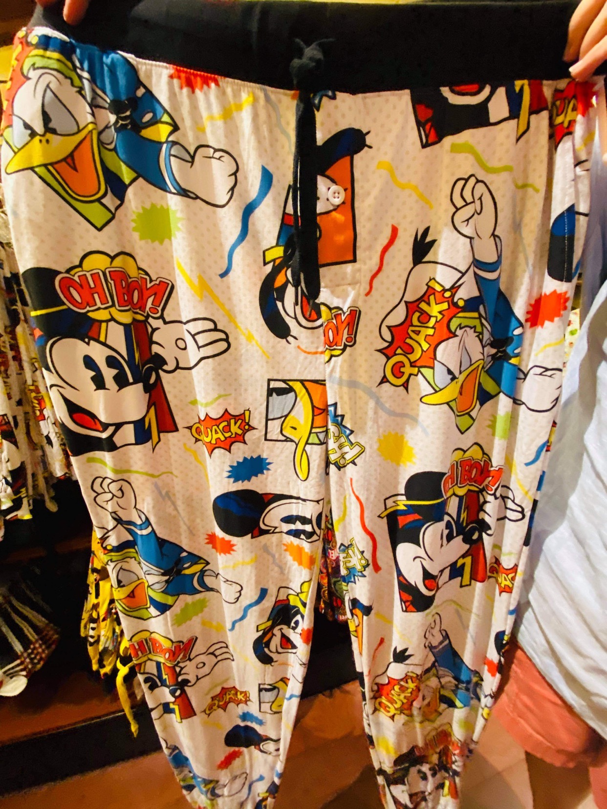 Comic book Mickey Pajamas