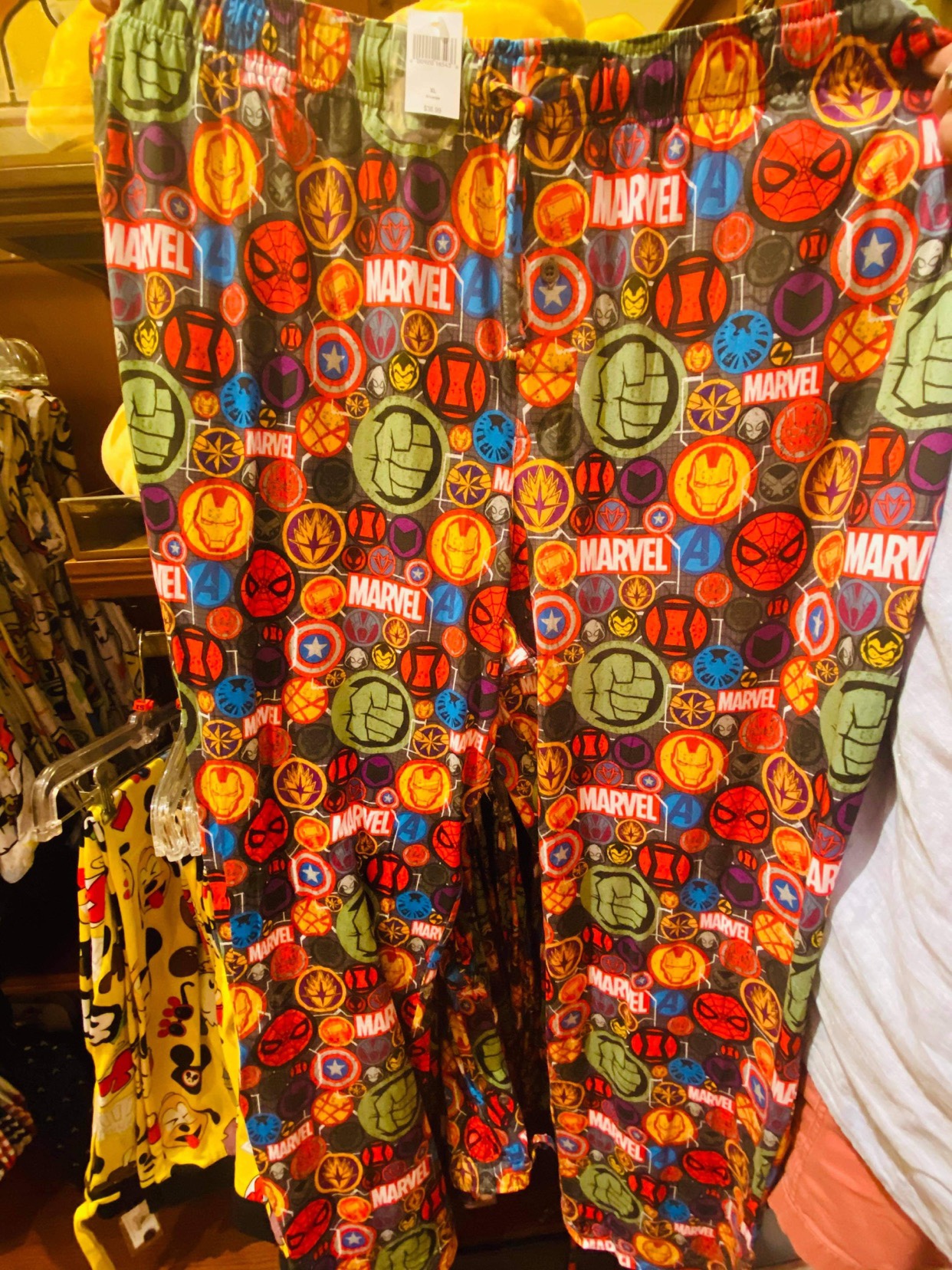 Marvel best sale pj bottoms