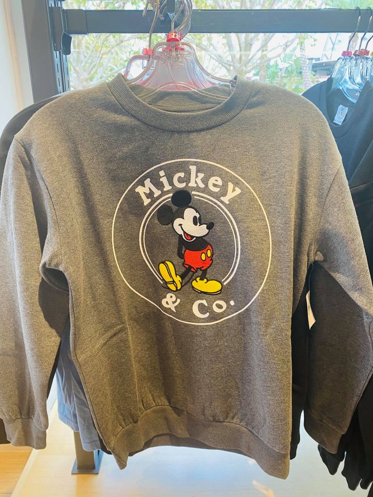 OH BOY! New Mickey Sweatshirts at the Disney Style Store in Disney ...