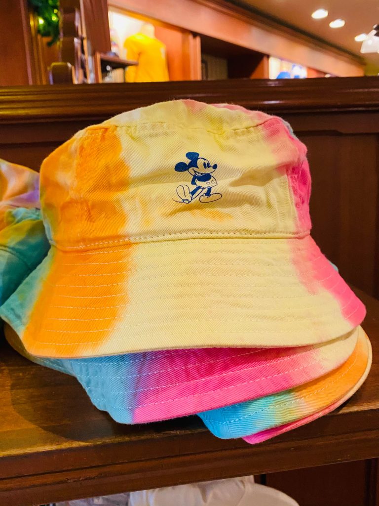 disney tie dye bucket hat