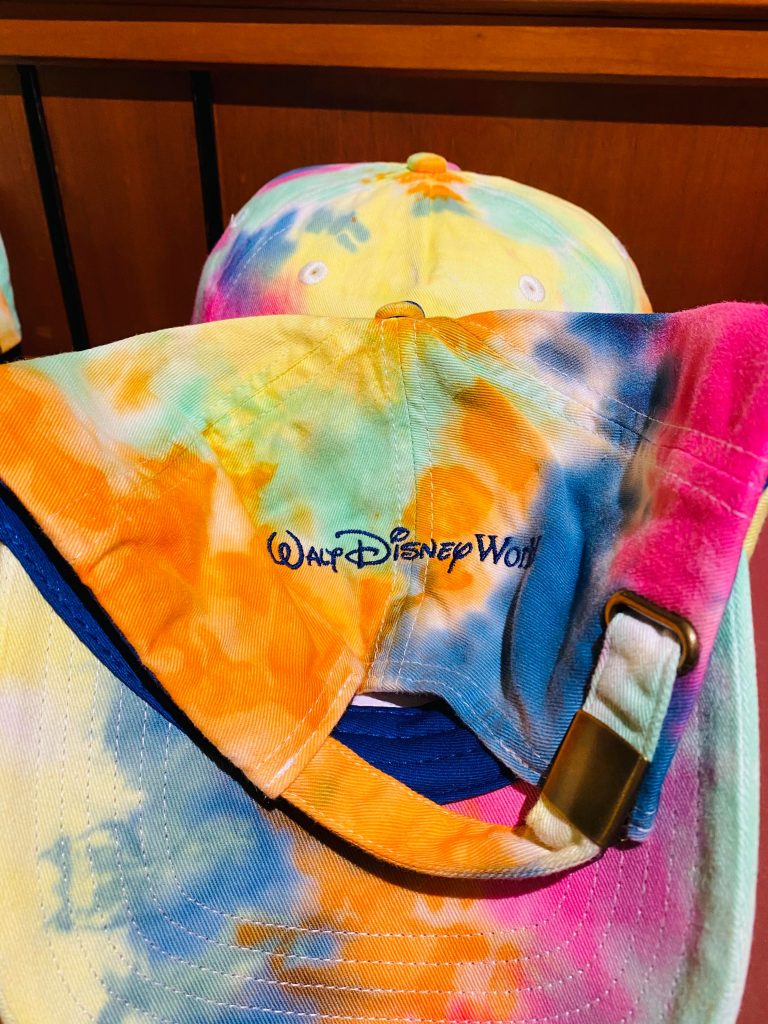 tie-dye disney hat