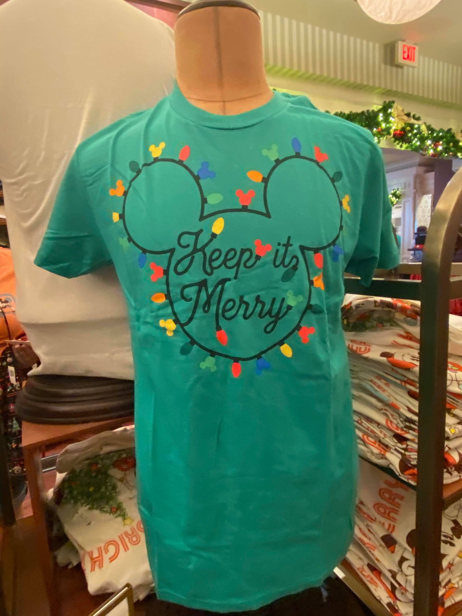 mickey christmas tshirt