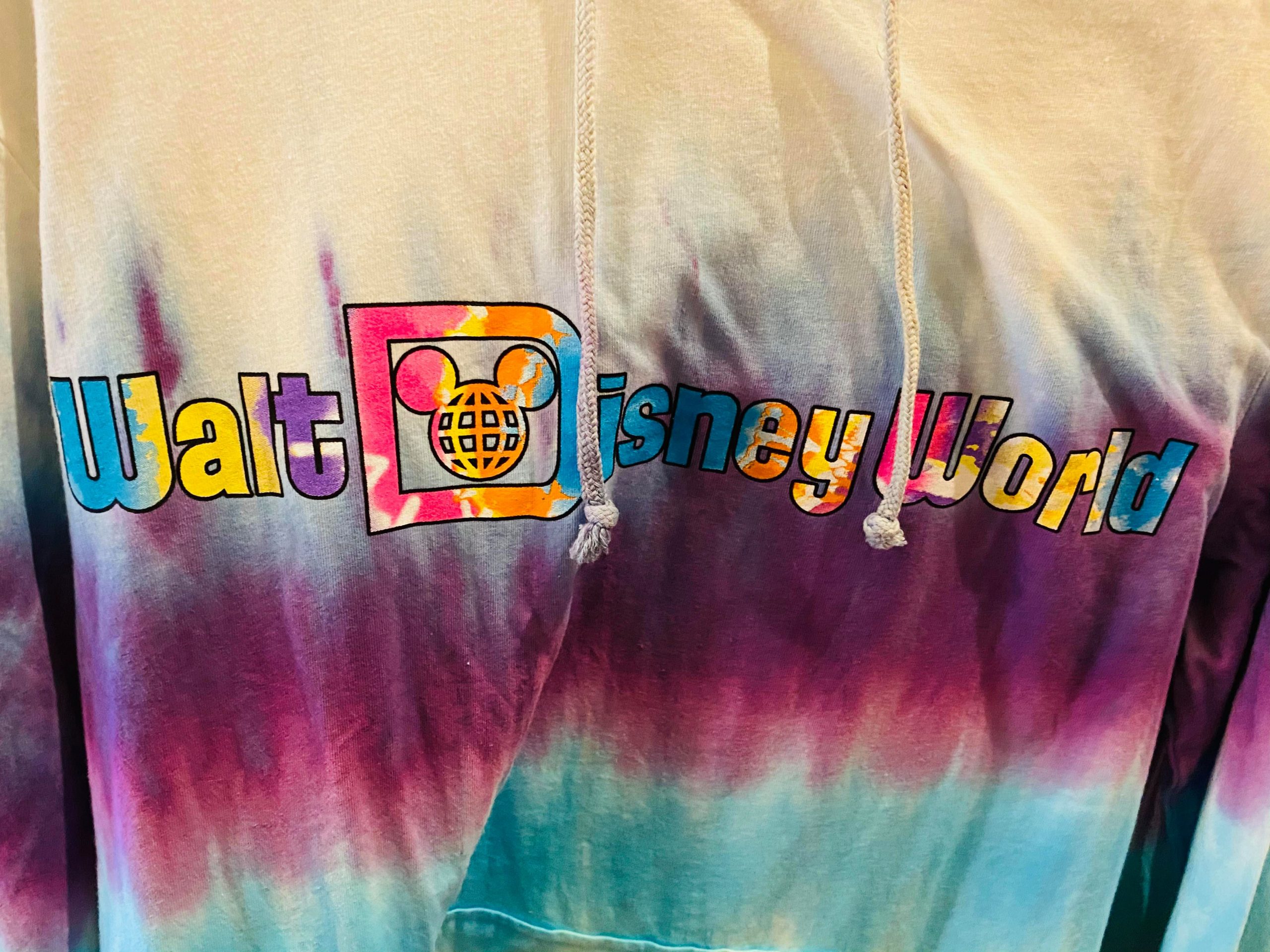 tie-dye disney shirt