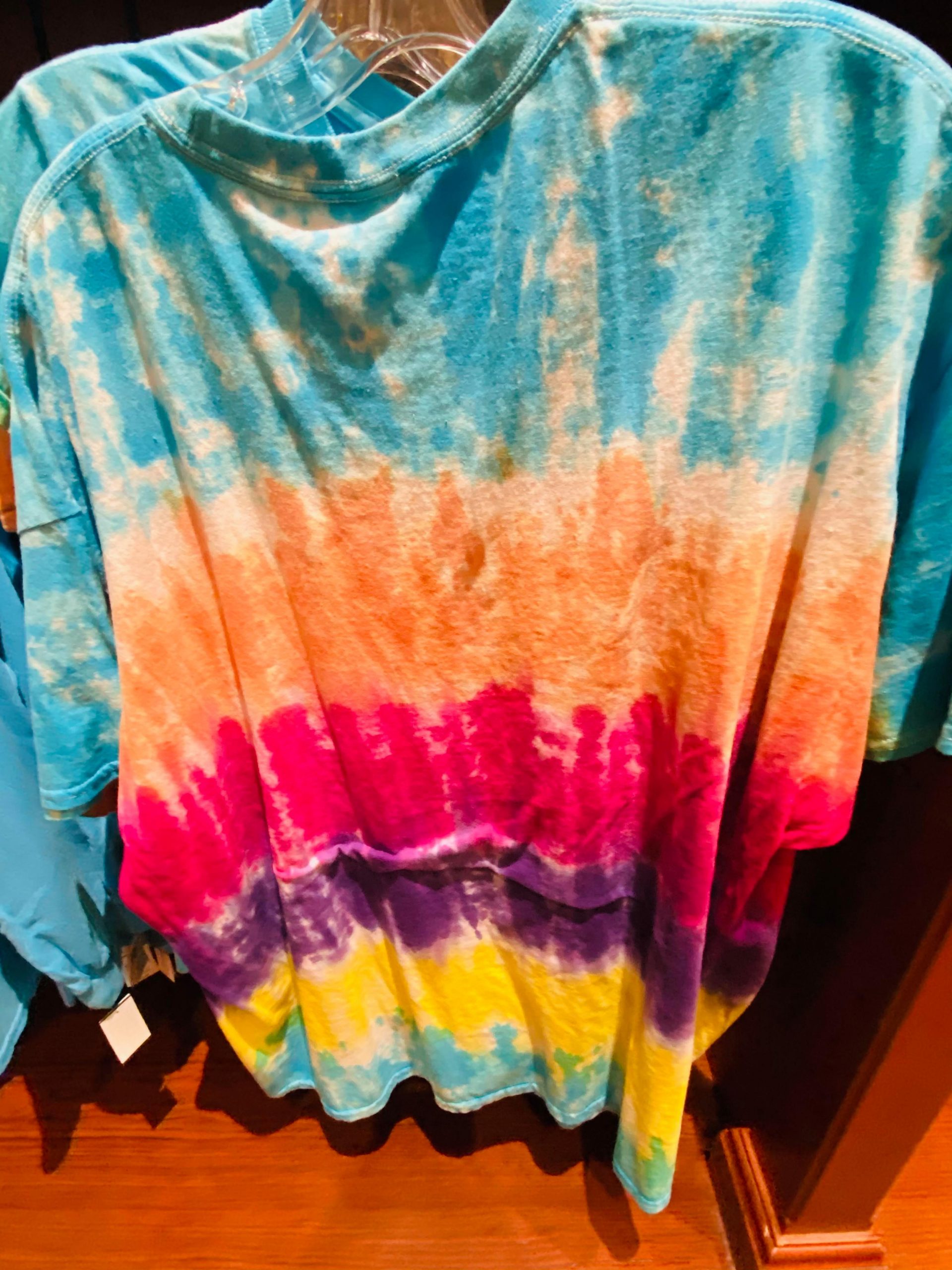 tie-dye disney shirt