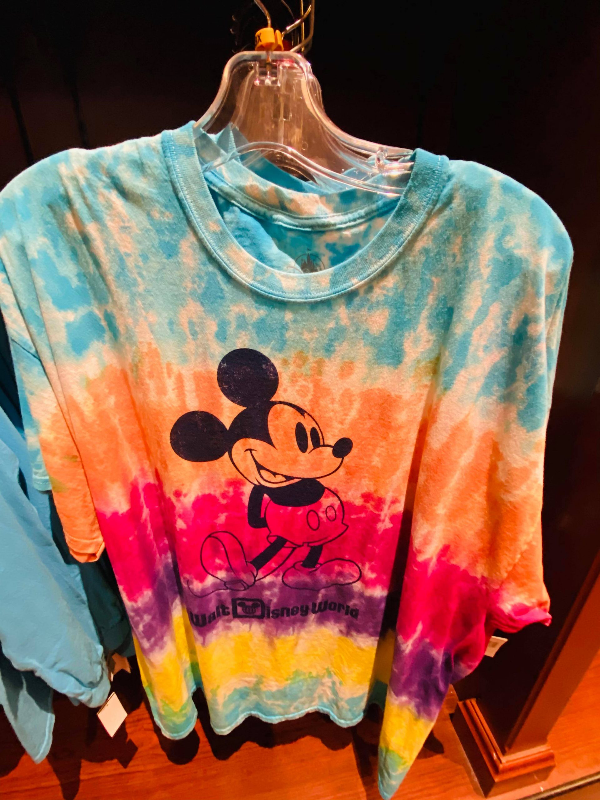 mickey tie-dye shirt