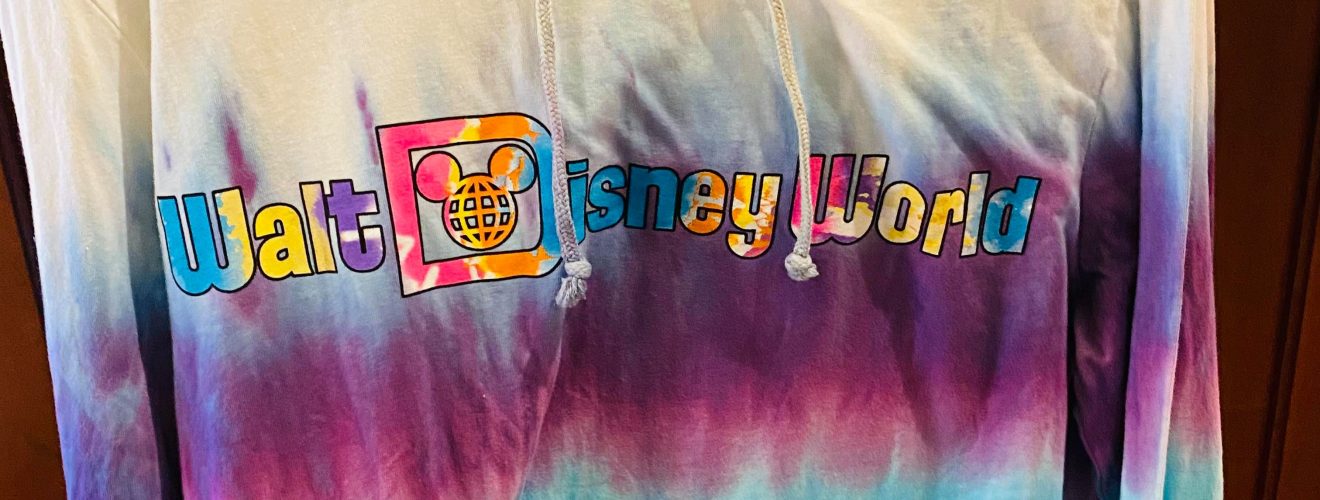 disney tie-dye shirt