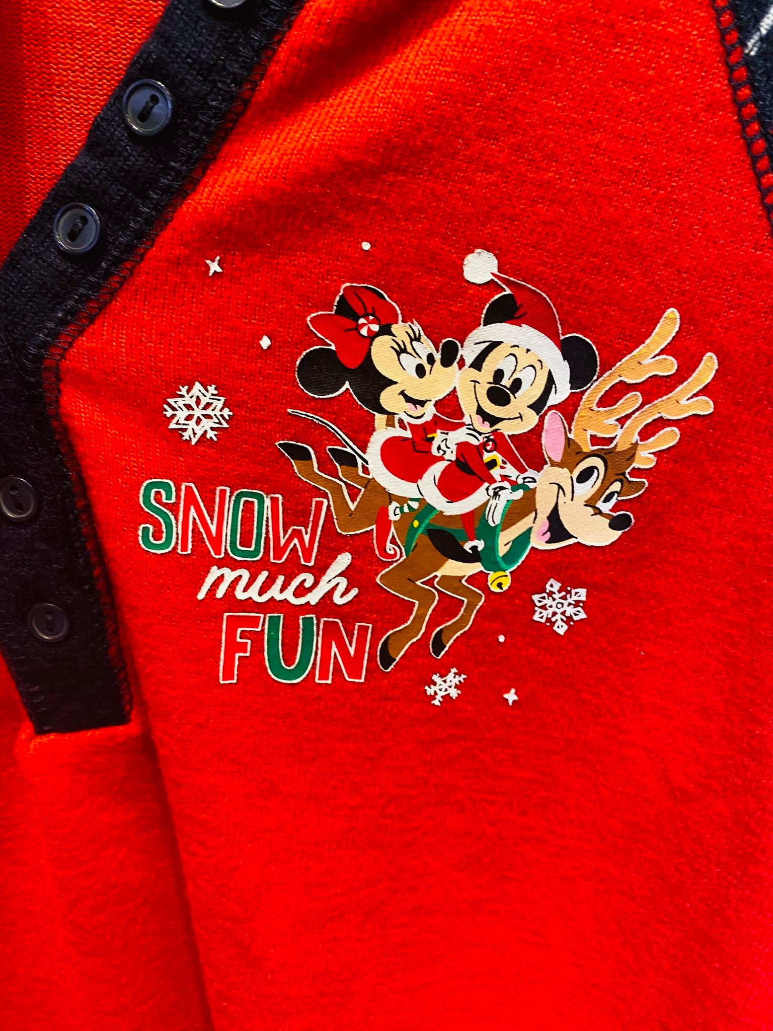 mickey and minnie holiday shirt