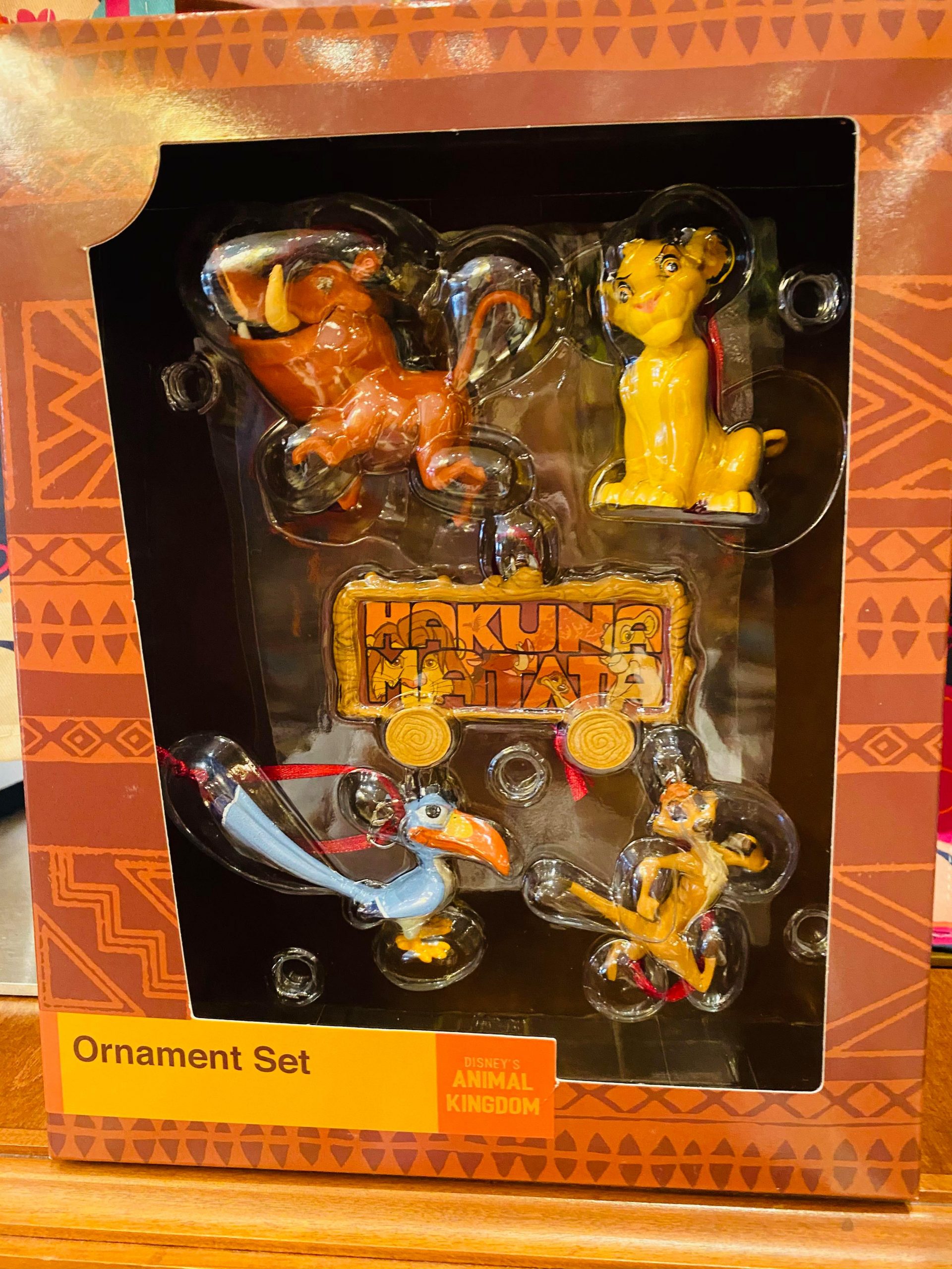 Lion King Ornament Set