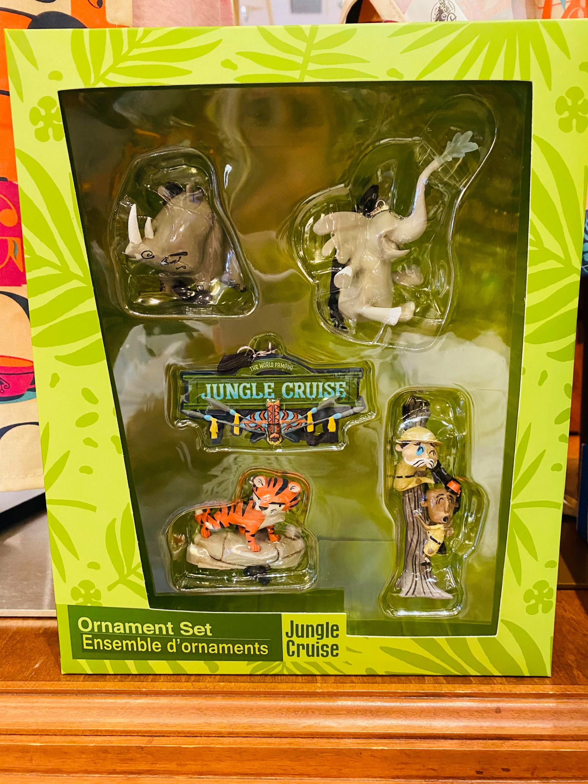Jungle Cruise Ornament set