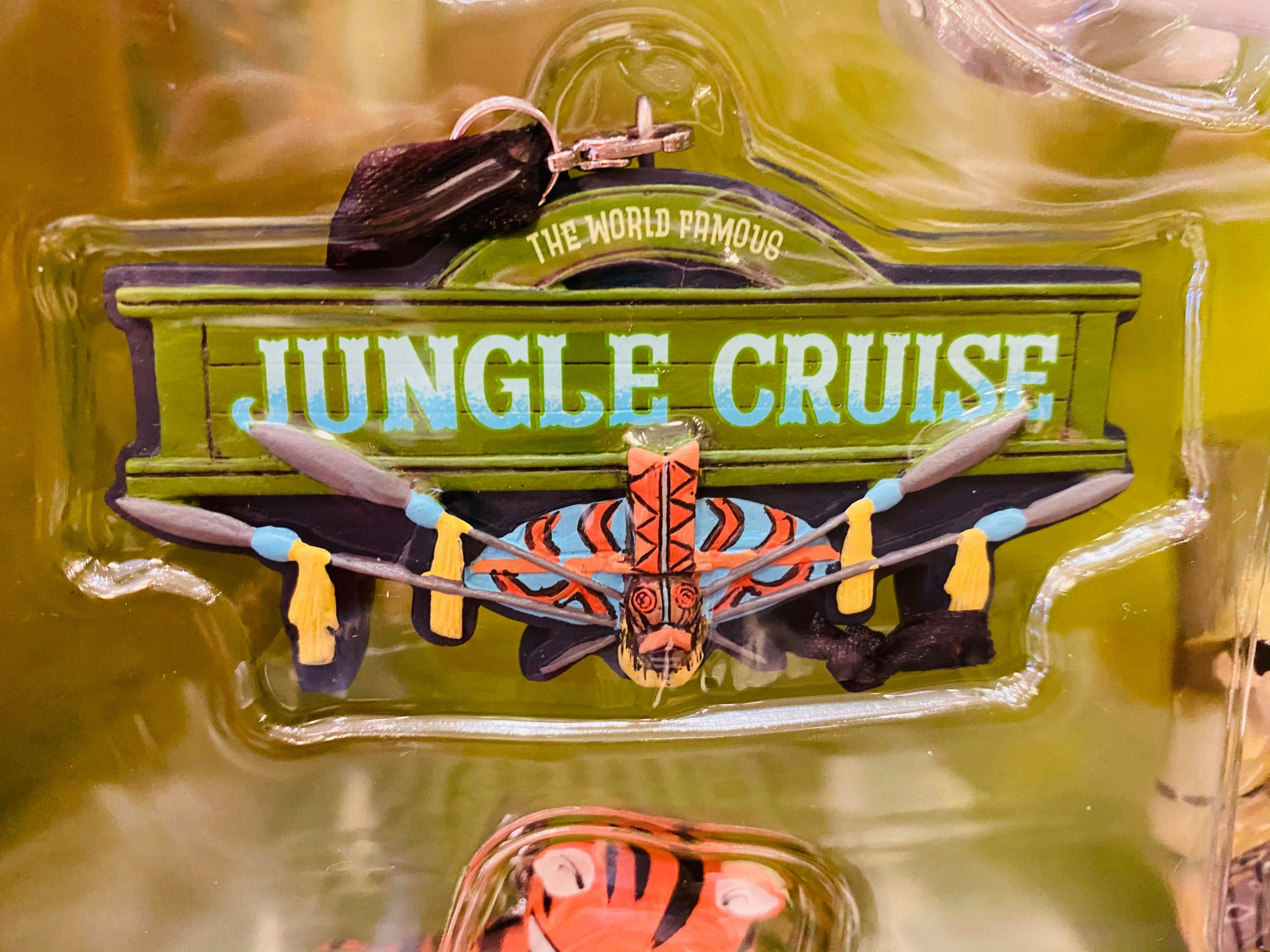 Jungle cruise sign ornament