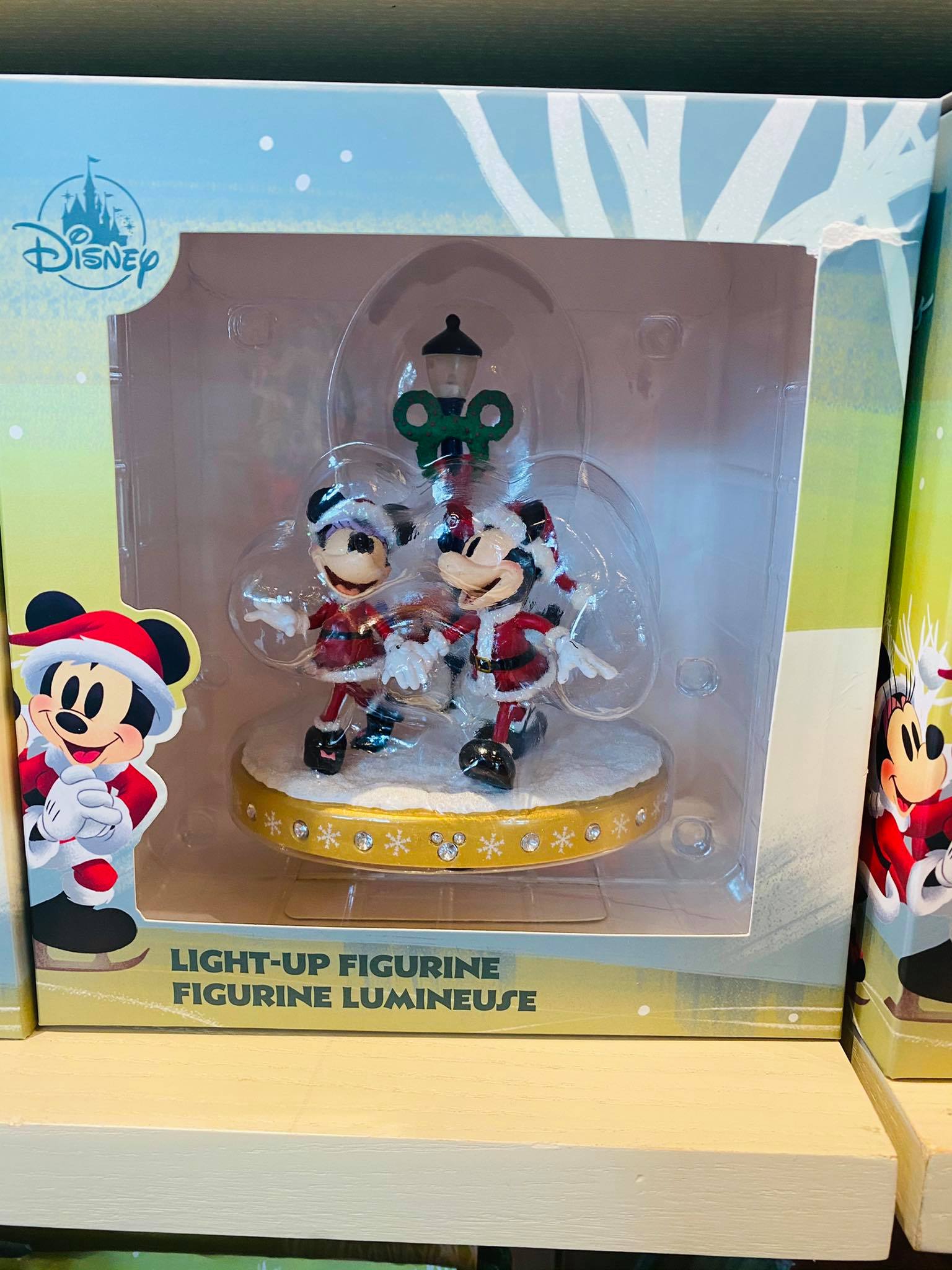 Light up Mickey Figurine