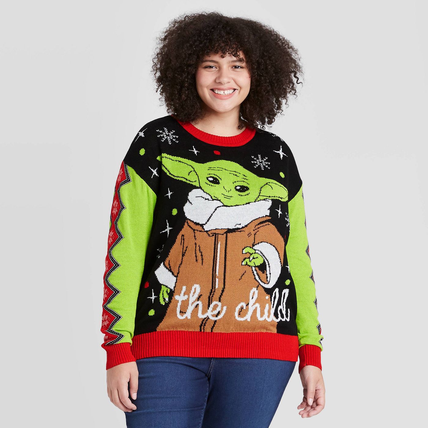 the child Christmas sweaters