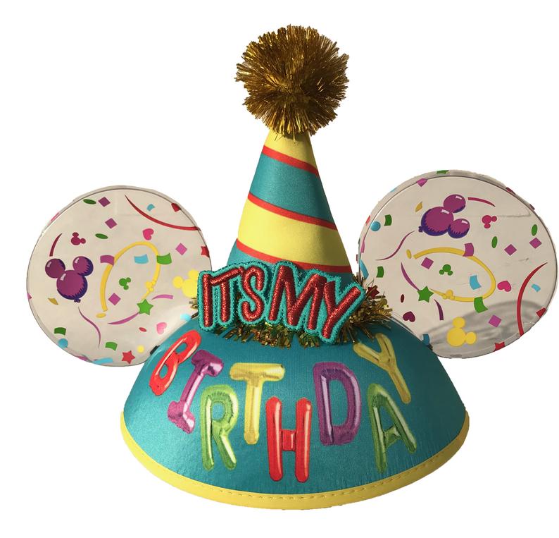 Disney Parks Its My Birthday Mickey Mouse Ears Hat 