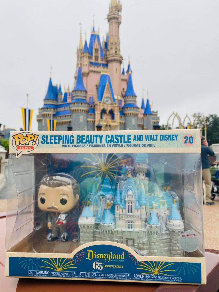 walt with castle funko pop