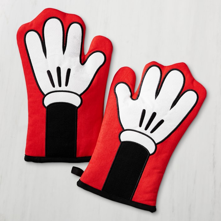 mickey oven mitts