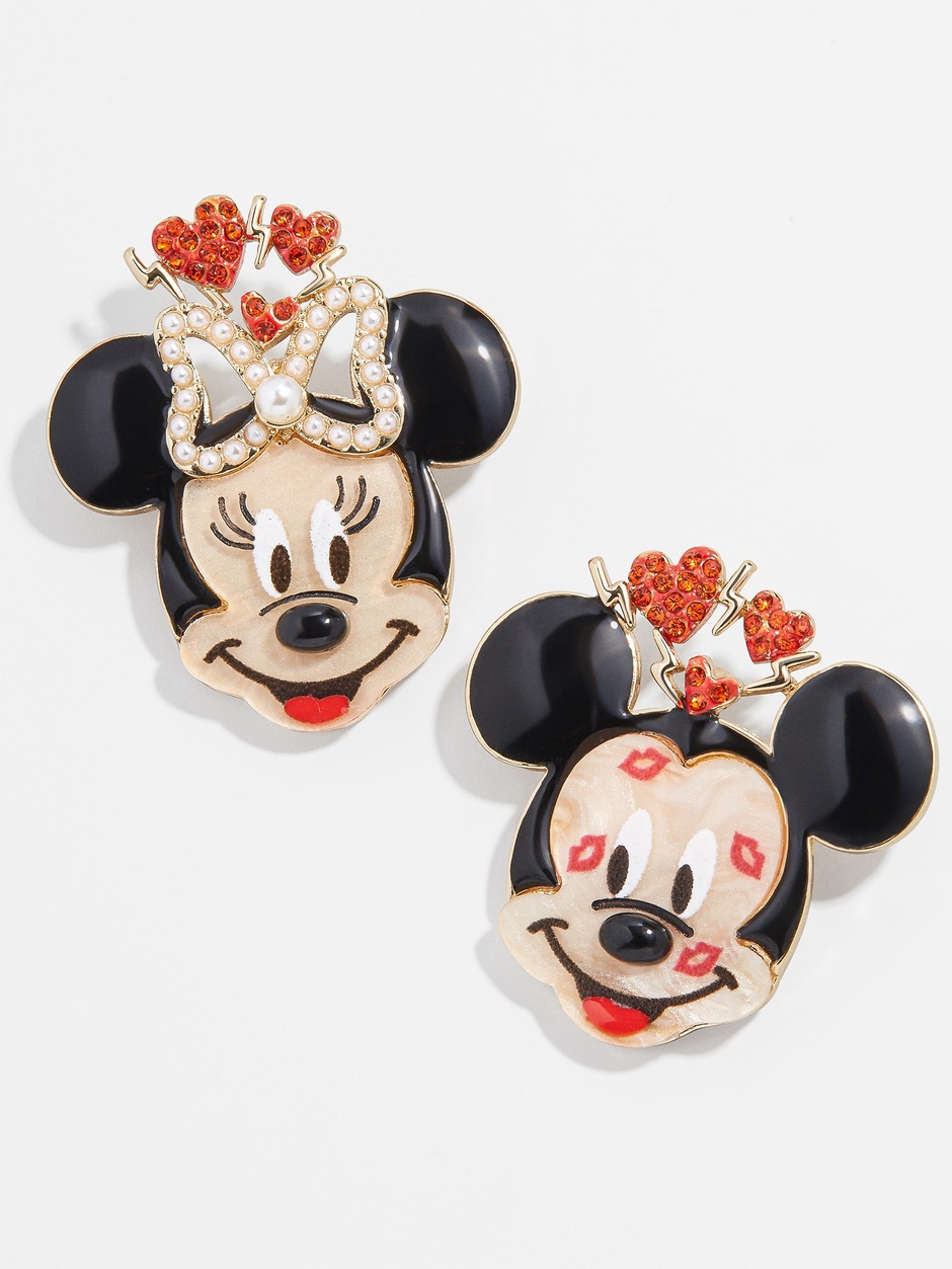 Mickey and Minnie earrings