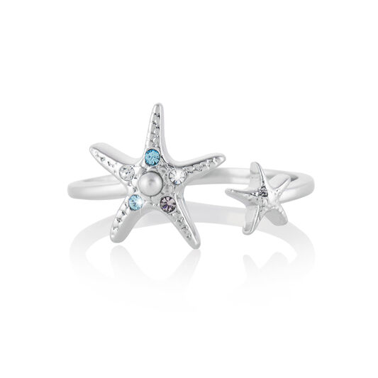 Starfish mermaid ring