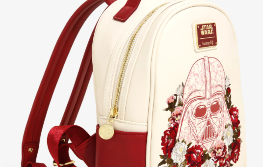 Loungefly Floral Darth Vader Mini Backpack