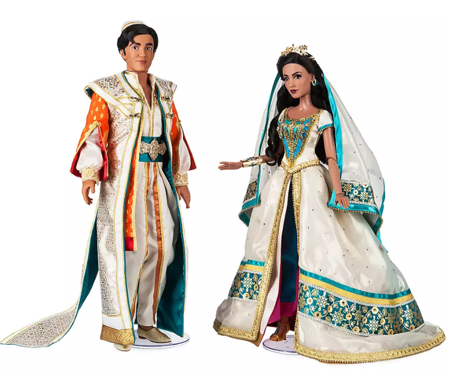 Limited Edition Aladdin and Jasmine Dolls