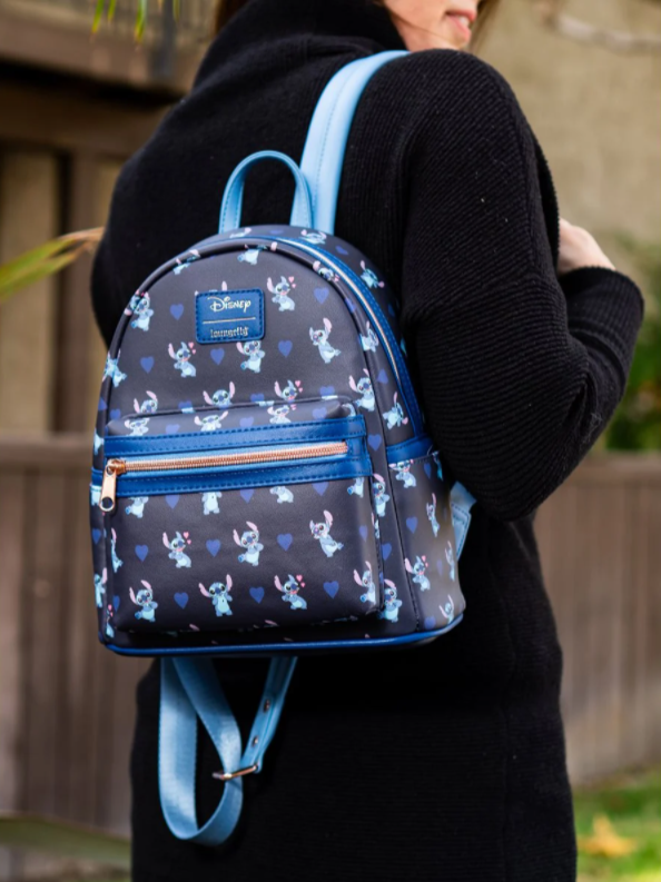 Loungefly Stitch Hearts Backpack