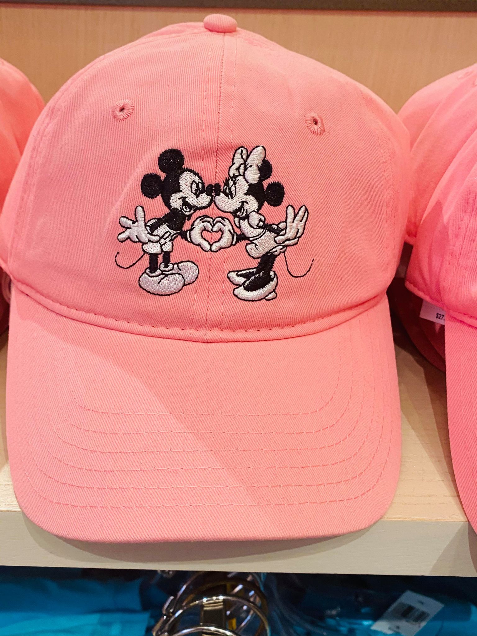 pink Mickey hat