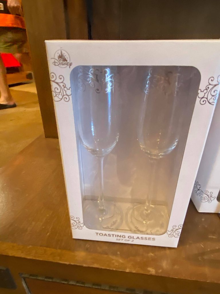 Disney Toasting Glasses