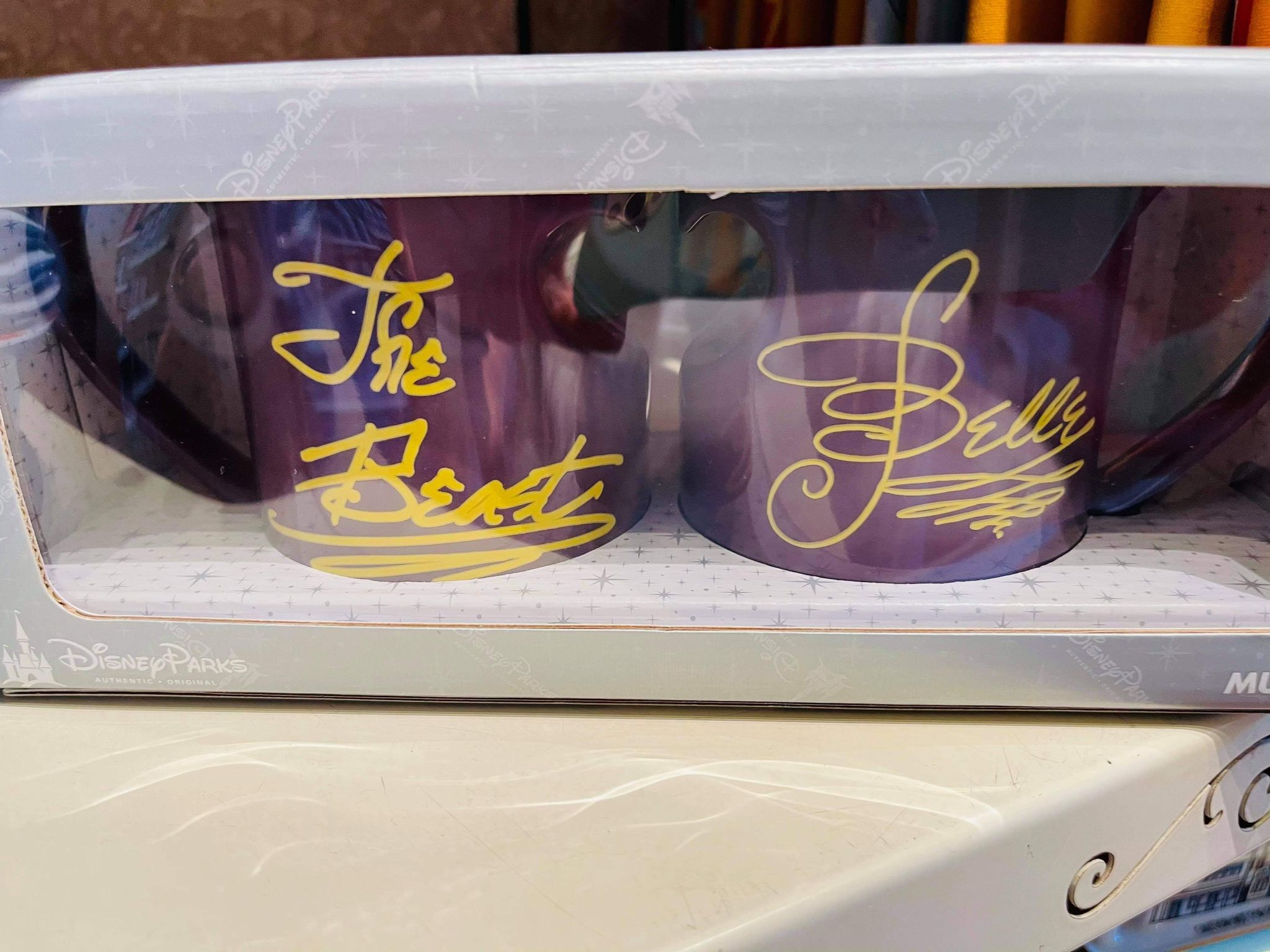 beauty and the beast mug set