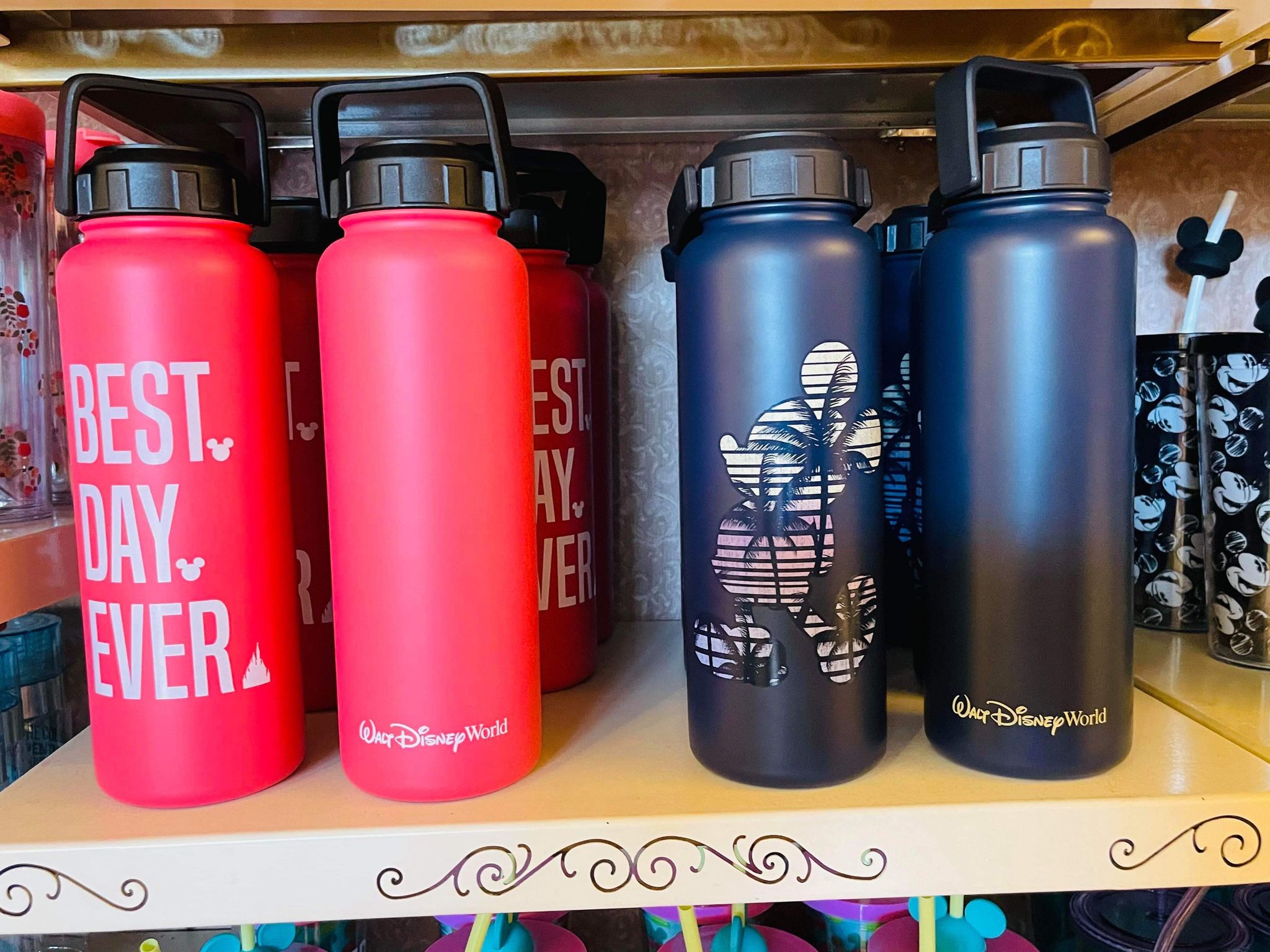 New Walt Disney World Water Bottles At Magic Kingdom - Disney