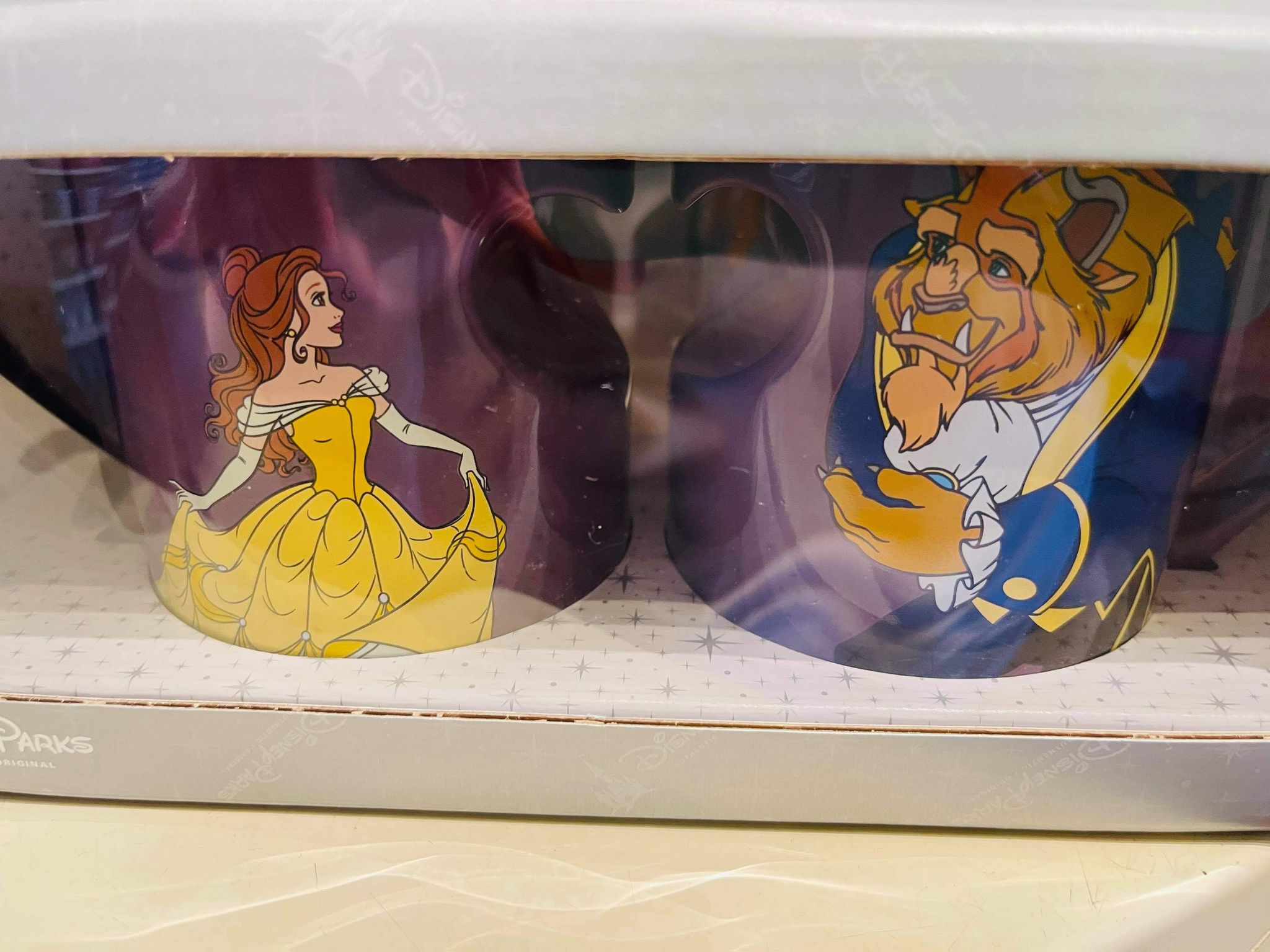 belle and beast mug