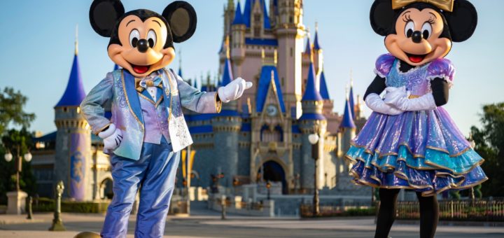 mickey and Minnie's anniversary outfits