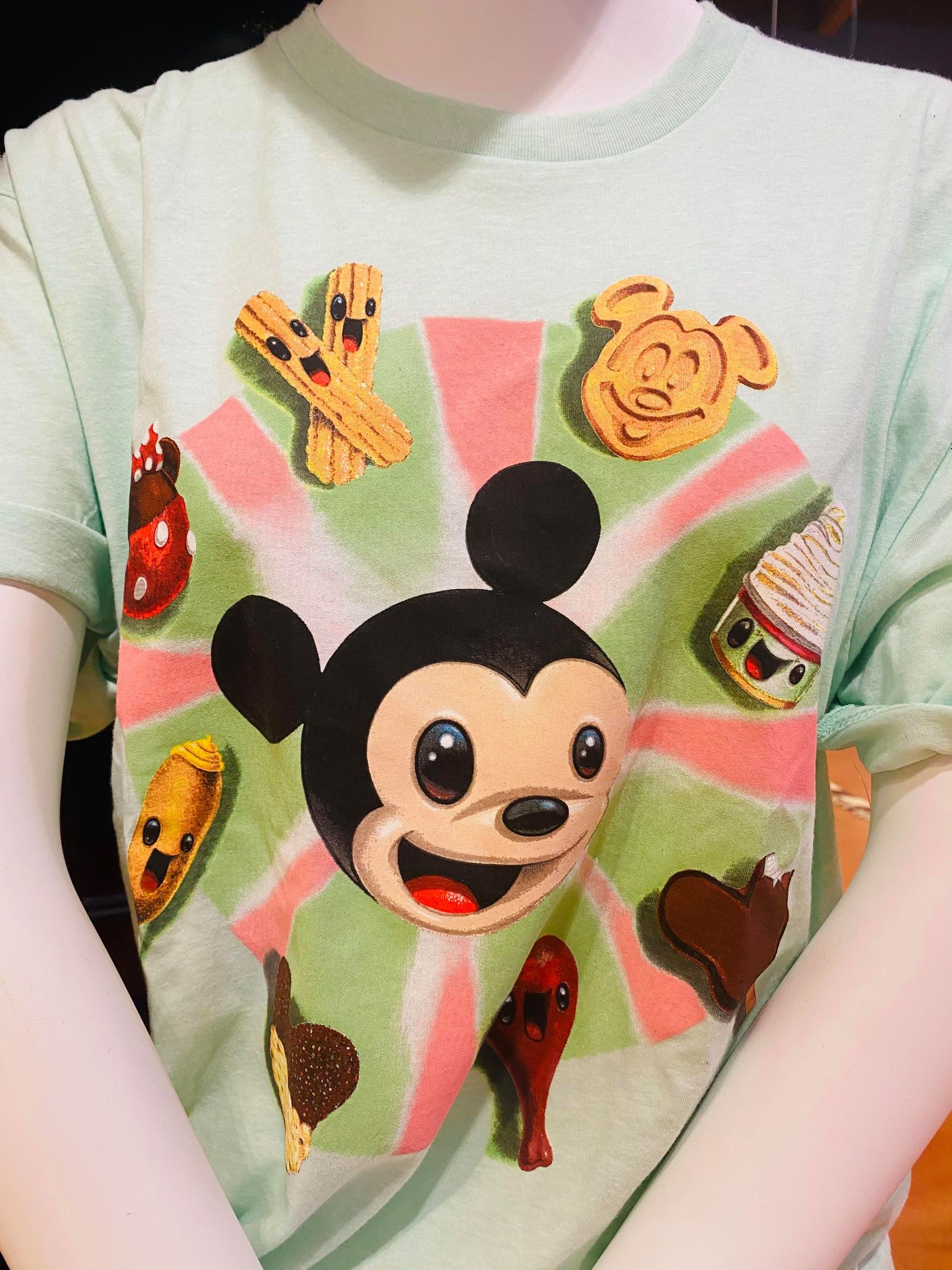 WTF Where the food Mickey Head Disney Snacks  T Shirt