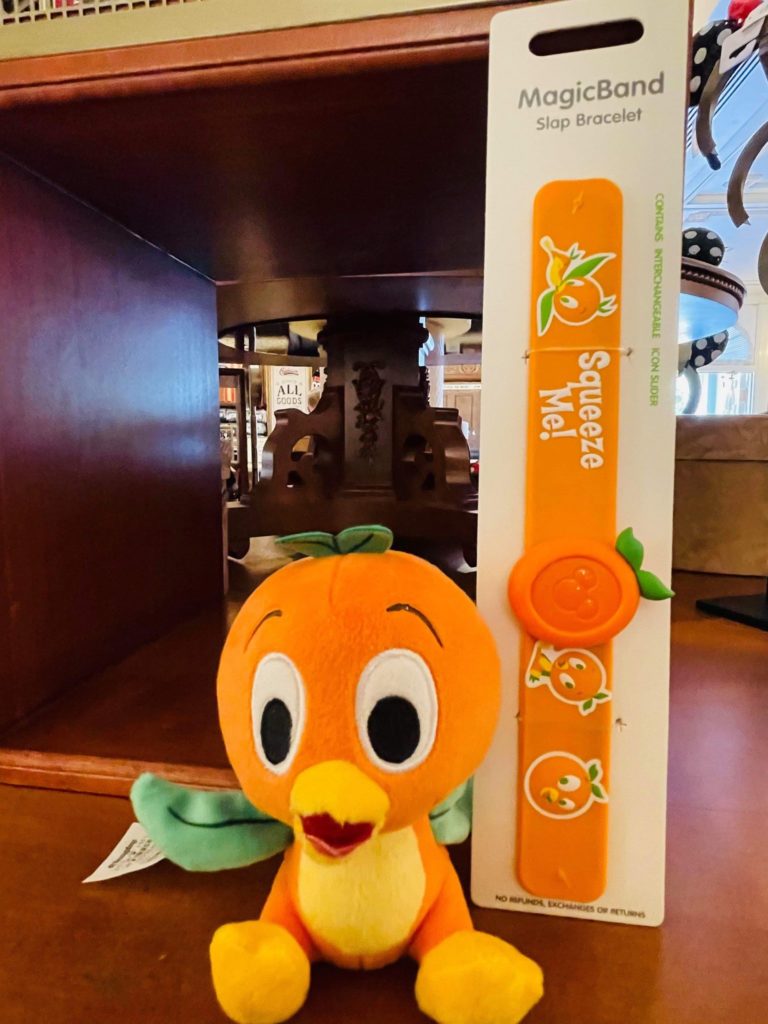 Orange Bird Shoulder Plush