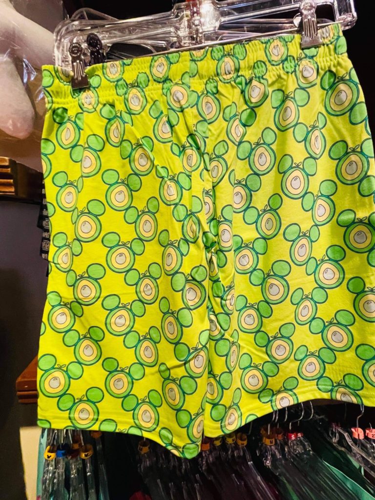 hidden mickey avocado boxers