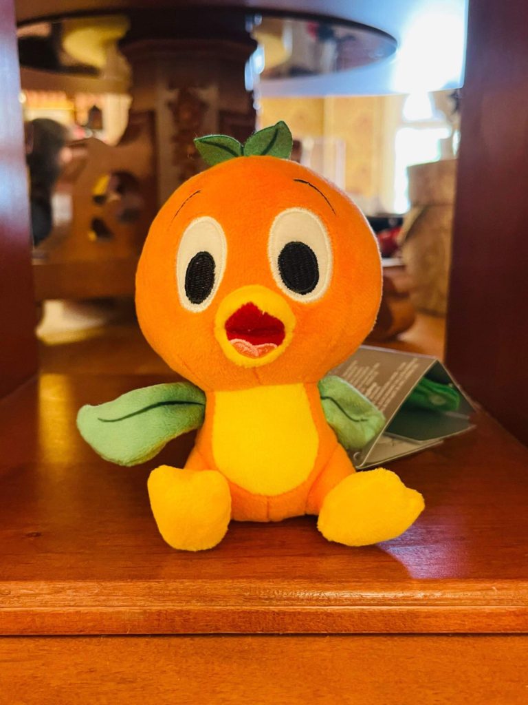 Orange Bird Shoulder Plush