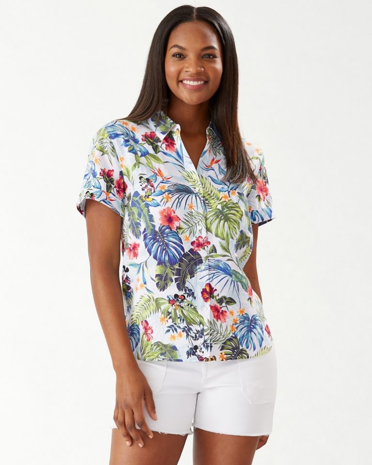 The New Disney x Tommy Bahama Collection Has Us Ready for a Beach ...