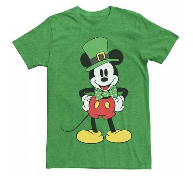 Saint Patrick's Day Tee Mickey