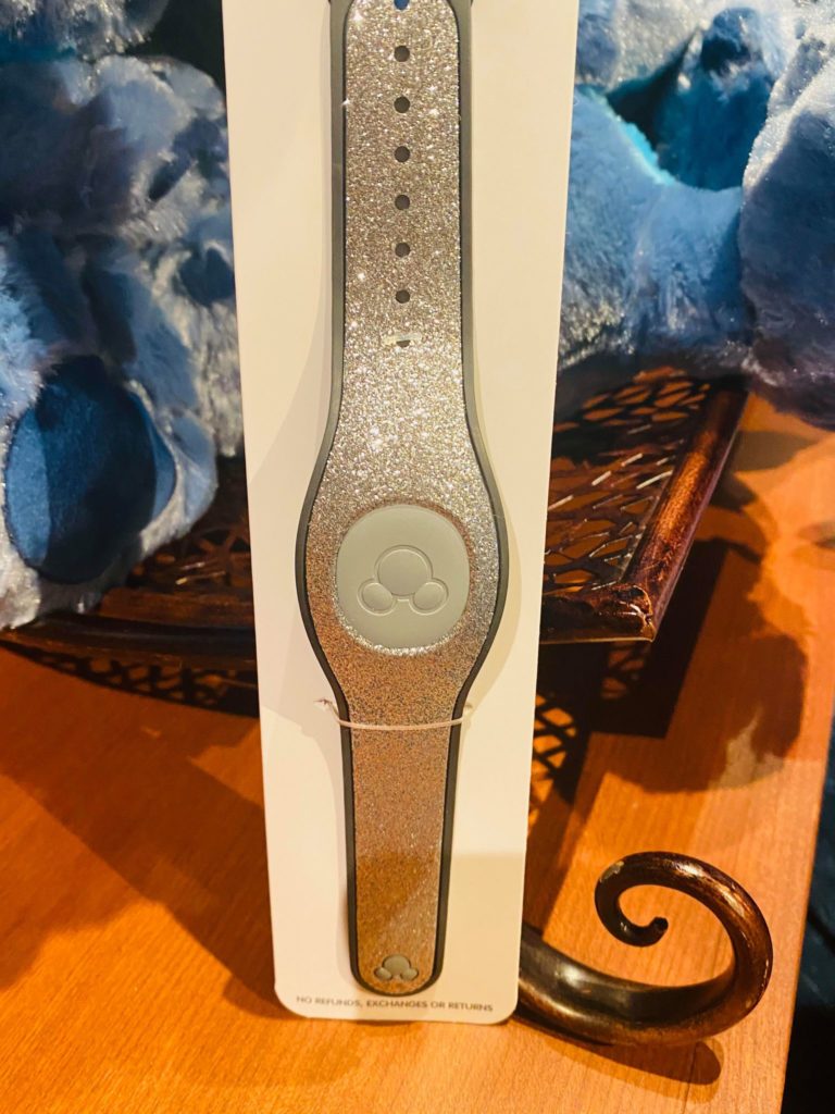 Disney MagicBand 2 Glitter Bracelet - Sparkly Silver