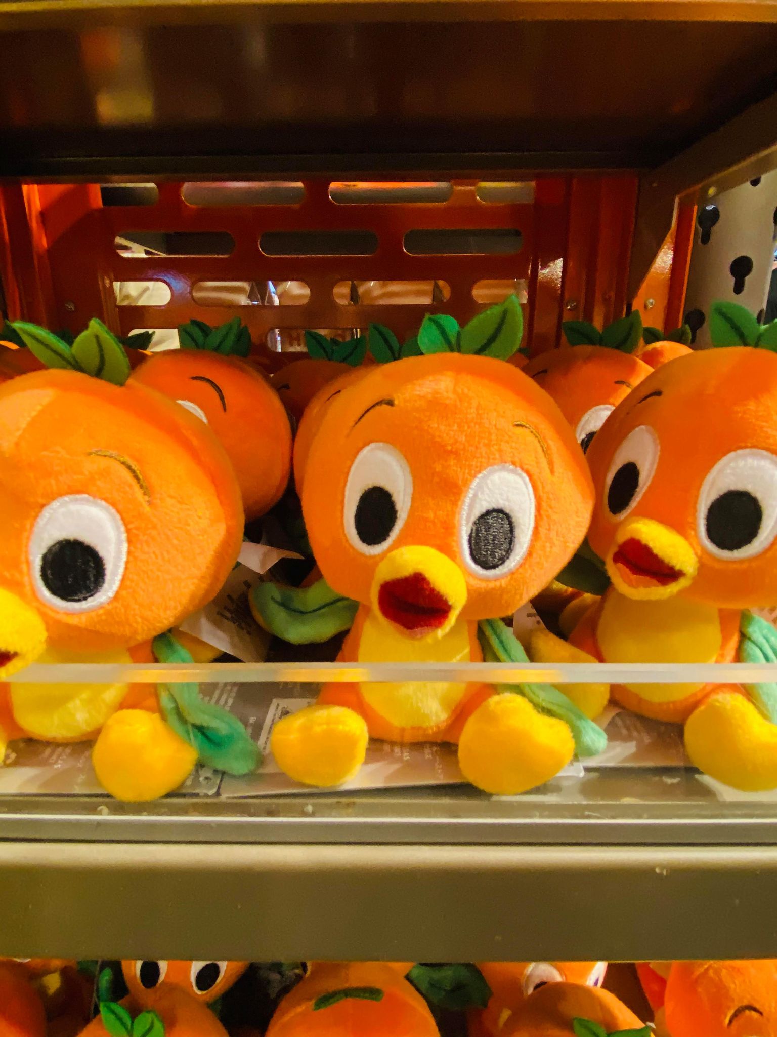 Orange Bird plush