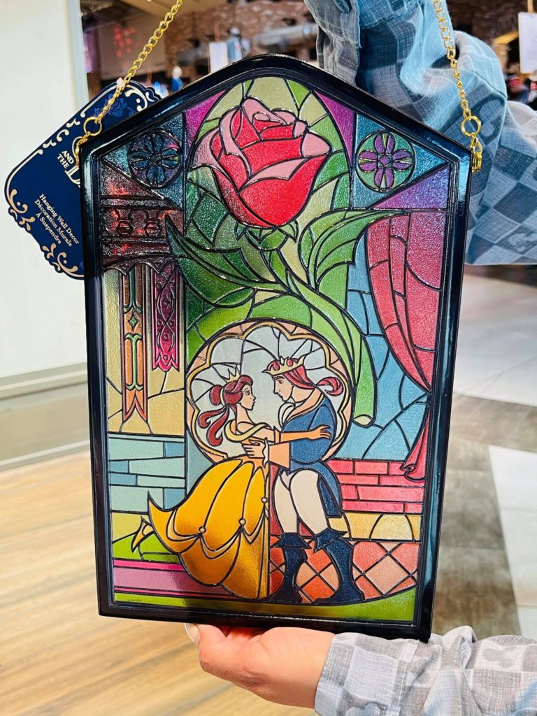 Beauty & the Beast Stained Glass 