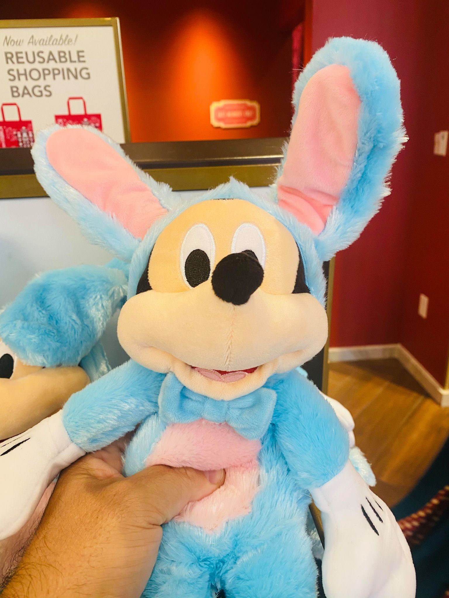 mickey easter plush 2021