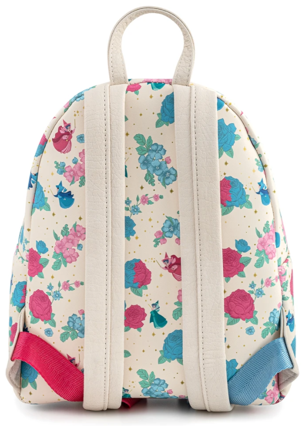 Loungefly Sleeping Beauty Floral Fairy Mini Backpack
