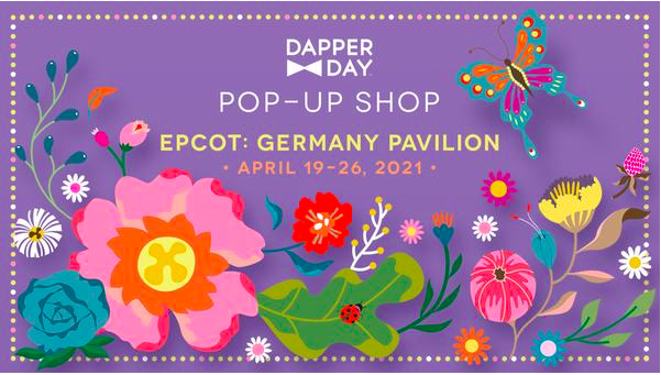 dapper day pop up shop