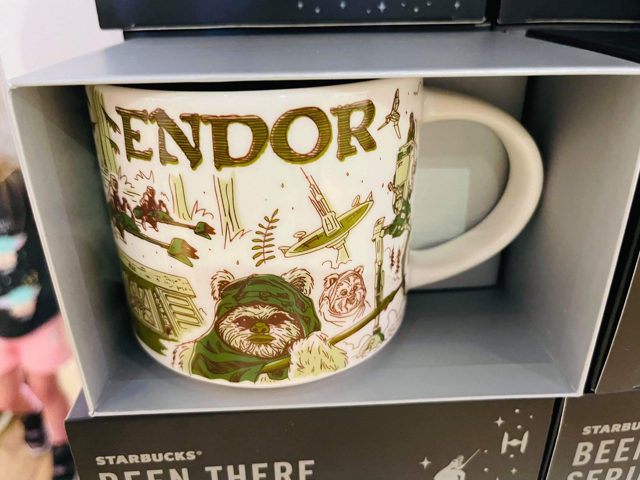 Endor Starbucks mug