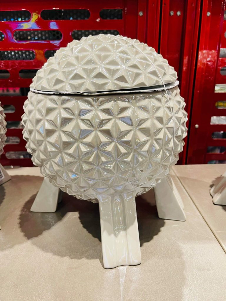 Spaceship Earth cookie jar