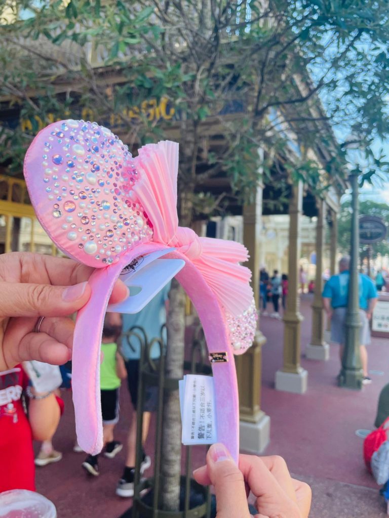 disney baublebar ears pink