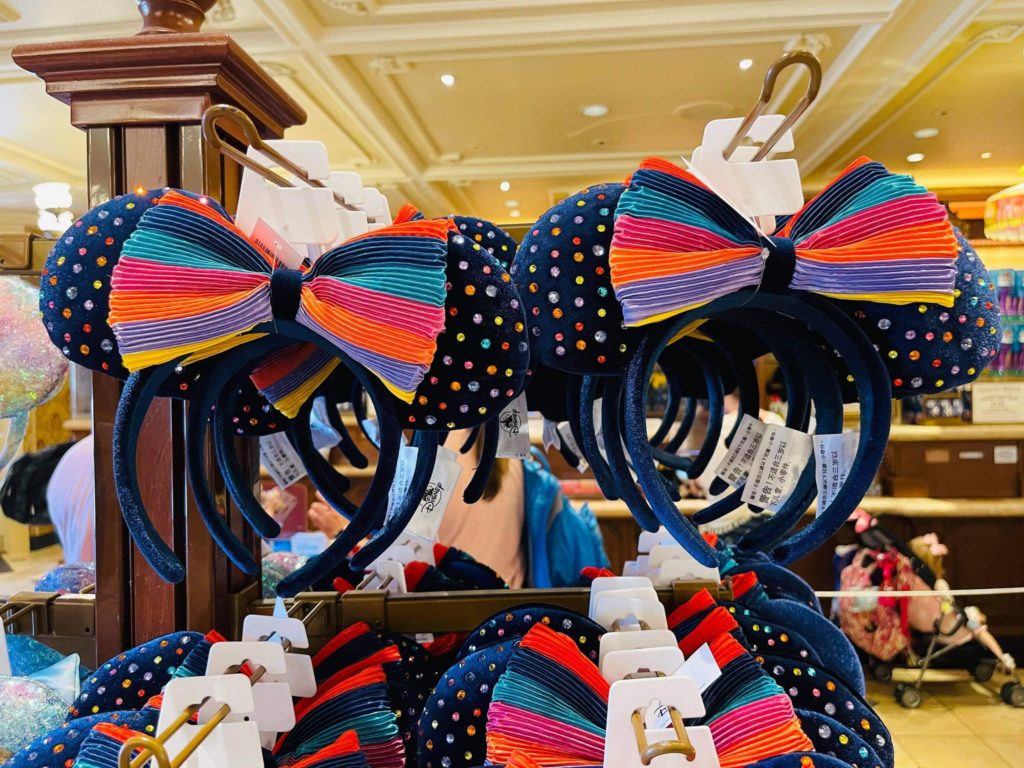 colorful minnie ears