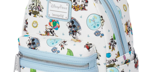 Mickey & Minnie's Runaway Railway Loungefly Mini Backpack