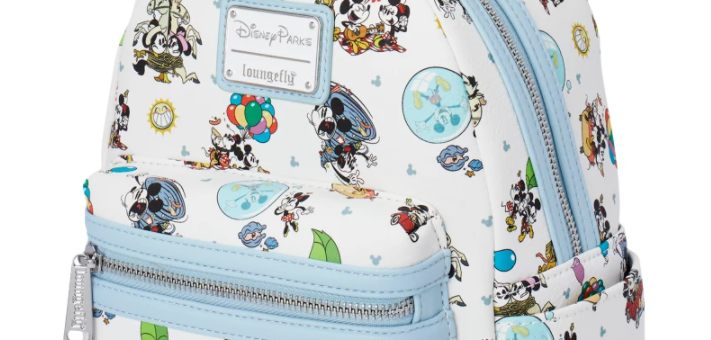 Mickey & Minnie's Runaway Railway Loungefly Mini Backpack